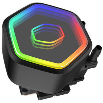 Cooler Master - MasterLiquid 360 Core II ARGB - Vízhűtés/Univerzális - MLW-D36M-A18PA-R1