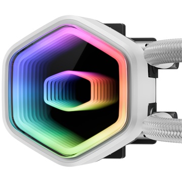 Cooler Master - MasterLiquid 360 Core II White Edition - Vízhűtés/Univerzális - MLW-D36M-A18PA-RW