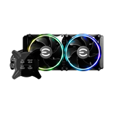EVGA -  CLC 240 mm All-In-One RGB LED CPU Vízhűtés/univerzális - 400-HY-CL24-V1