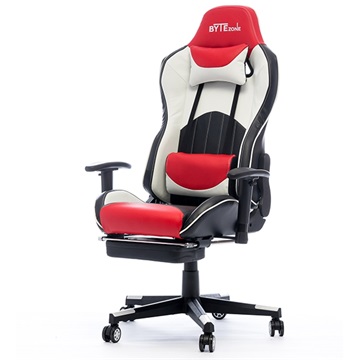 ByteZone DOLCE masszázs gaming szék - fekete-piros