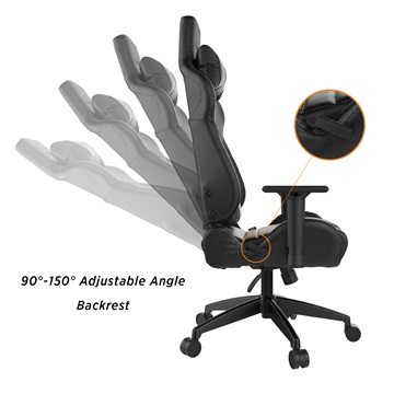 Gamdias Achilles E1-L gaming szék - Fekete