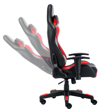 LC Power LC-GC-600BR Gaming szék - Fekete/Piros