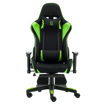 LC Power LC-GC-702BG-FF Gaming szék  - Fekete/Zöld