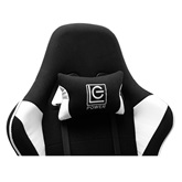 LC Power LC-GC-703BW Gaming szék - Fekete/Fehér