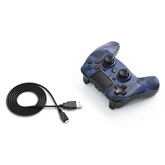 Snakebyte PS4 GamePad 4 S - vezeték nélküli kontroller - kék terepmintás