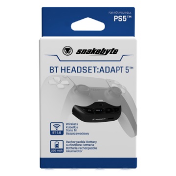 Snakebyte BT Headset Adapt 5 adapter PS5 konzolokhoz - fekete