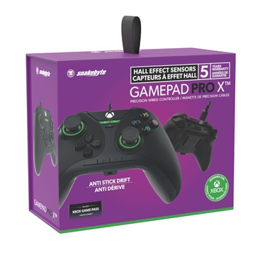 Snakebyte Xbox Series X GamePad PRO X - vezetékes kontroller - fekete