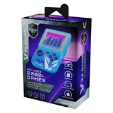 VX Gaming Új kézi Retro játék állomás 4 GB Micro SD-vel - kék