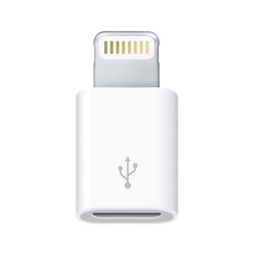 Gigapack adapter iPhone dugó – Micro USB aljzat, MD820ZM/A kompatibilis, fehér
