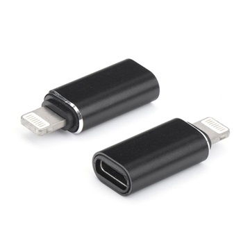 Gigapack adapter iPhone dugó – USB Type-C aljzat, adatátvitel és töltés, fekete