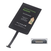 Gigapack vezeték nélküli töltőadapter Micro USB, 5 W, fekete