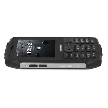 HAMMER 4 2,8" Dual SIM csepp-, por- és ütésálló mobiltelefon - fekete - Bontott, tesztelt termék