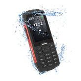 HAMMER 4 2,8" Dual SIM csepp-, por- és ütésálló mobiltelefon - piros - Bontott termék