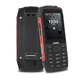 HAMMER 4 2,8" Dual SIM csepp-, por- és ütésálló mobiltelefon - piros - Bontott termék