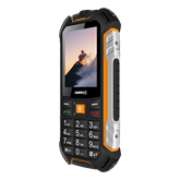 HAMMER Boost LTE 2,4" 256MB/64GB bővítési lehetőség Dual SIM csepp-, por- és ütésálló mobiltelefon - fekete/narancssárga