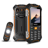 HAMMER Boost LTE 2,4" 256MB/64GB bővítési lehetőség Dual SIM csepp-, por- és ütésálló mobiltelefon - fekete/narancssárga