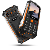 HAMMER Boost LTE 2,4" 256MB/64GB bővítési lehetőség Dual SIM csepp-, por- és ütésálló mobiltelefon - fekete/narancssárga