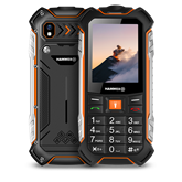 HAMMER Boost LTE 2,4" 256MB/64GB bővítési lehetőség Dual SIM csepp-, por- és ütésálló mobiltelefon - fekete/narancssárga