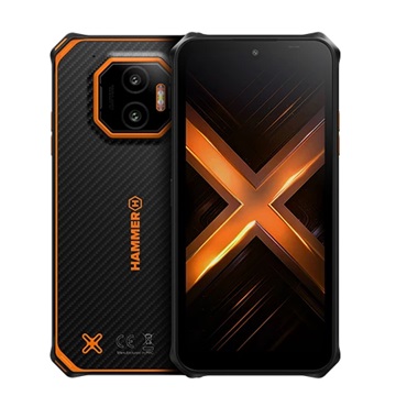 HAMMER ENERGY X2 6,1 6/128GB Dual SIM okostelefon - fekete/narancssárga