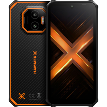HAMMER ENERGY X2 6,1 6/128GB Dual SIM okostelefon - fekete/narancssárga