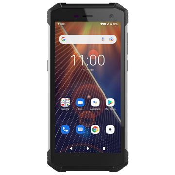 HAMMER Energy 2 ECO 5,5" 3/32GB LTE Dual SIM csepp-, por- és ütésálló okostelefon - fekete - Használt, javított termék