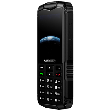HAMMER Horizon LTE 2,4" Dual SIM csepp-, por- és ütésálló mobiltelefon - fekete