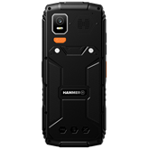 HAMMER Horizon LTE 2,4" Dual SIM csepp-, por- és ütésálló mobiltelefon - fekete