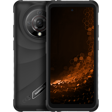 HAMMER Iron 6 5G 6,56" 8/256GB Dual SIM okostelefon - fekete