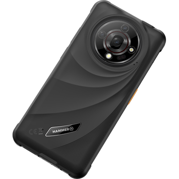 HAMMER Iron 6 5G 6,56" 8/256GB Dual SIM okostelefon - fekete