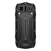 HAMMER Rock 2,4" Dual SIM csepp-, por- és ütésálló mobiltelefon - fekete - Bontott, dobozsérült termék