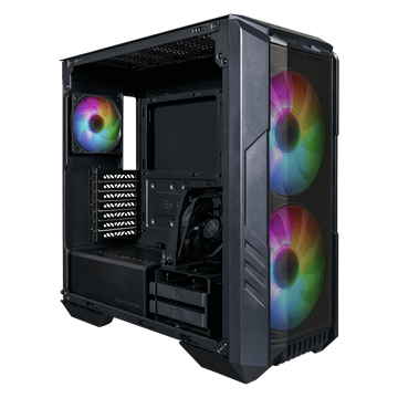 Cooler Master Mid Tower - HAF 500 - H500-KGNN-S00 - Fekete