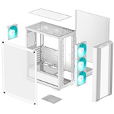 DeepCool CC560 White - R-CC560-WHGAA4-G-2 - Bontott