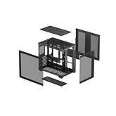 DeepCool Midi - CG530 - Fekete - R-CG530-BKNDA0-G-1
