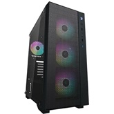 HÁZ DeepCool Midi - MATREXX 55 MESH ADD-RGB 4F - Fekete - MATREXX55-MESH-ARGB-4F