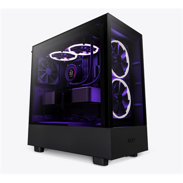 NZXT Midi - H5 Elite Edition - Matt fekete - CC-H51EB-01 - Dobozsérült termék