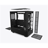 NZXT Midi - H5 Elite Edition - Matt fekete - CC-H51EB-01 - Dobozsérült termék