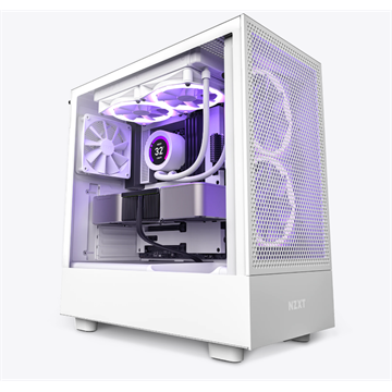 NZXT Midi - H5 Flow Edition - Matt fehér - CC-H51FW-01