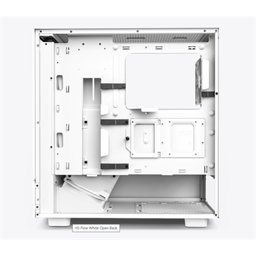 NZXT Midi - H5 Flow Edition - Matt fehér - CC-H51FW-01