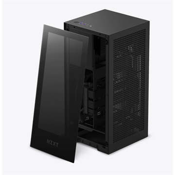 NZXT mini ITX - H1 V2 Matt fekete - CS-H11BB-EU