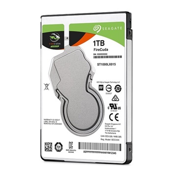 SEAGATE 2,5" 1TB + 8GB cMLC SSD SATA3 5400rpm 128MB Firecuda - ST1000LX015