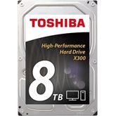 TOSHIBA 3,5" X300 8TB SATA3 7200rpm 128MB - HDWF180UZSVA, bulk