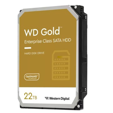 WD 22TB SATA3 7200rpm 512MB Gold - WD221KRYZ