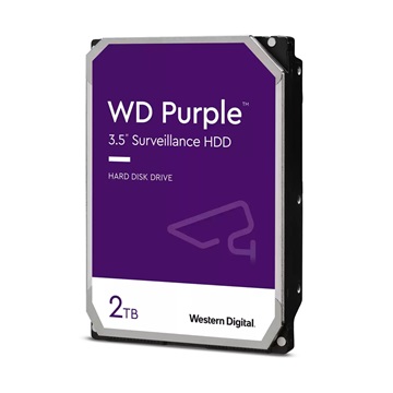 WD 3,5" 2TB SATA3 5400rpm 256MB Purple - WD20PURZ