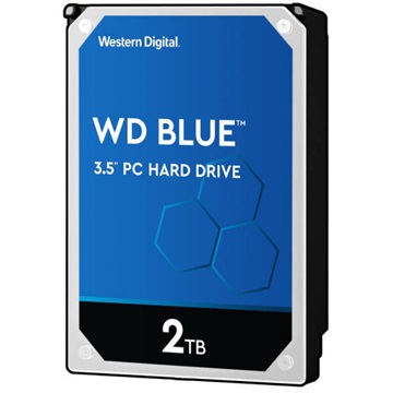 WD 2TB SATA3 7200rpm 256MB Blue WD20EZBX