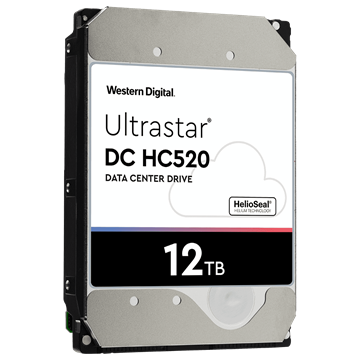 WD 3,5" Ultrastar 12TB SATA3 7200rpm 256MB - 0F30144