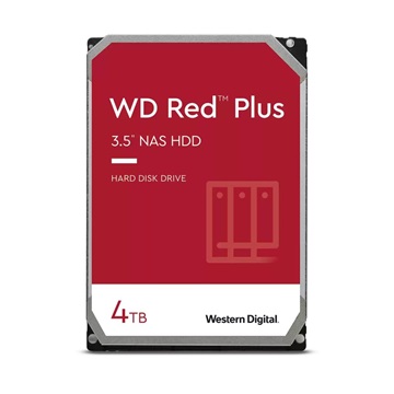 WD 3,5" 4TB SATA3 5400rpm 128MB Red Plus (CMR) - WD40EFZX