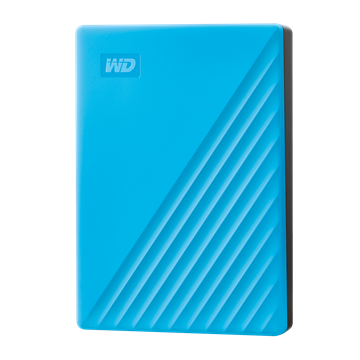 WD 2,5" My Passport 4TB - Blue - WDBPKJ0040BBL-WESN