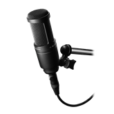Audio-Technica AT2020 Kardioid Kondenzátor Mikrofon - Fekete