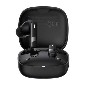 Baseus Bowie E20 True Wireless Earphones vezeték nélküli fülhallgató, fekete