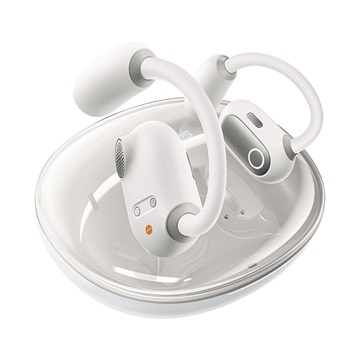 Baseus Eli Sport 1 Open-Ear True Wireless Earbuds vezeték nélküli fülhallgató, fehér